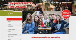 Desktop Screenshot of campingterpstra.nl